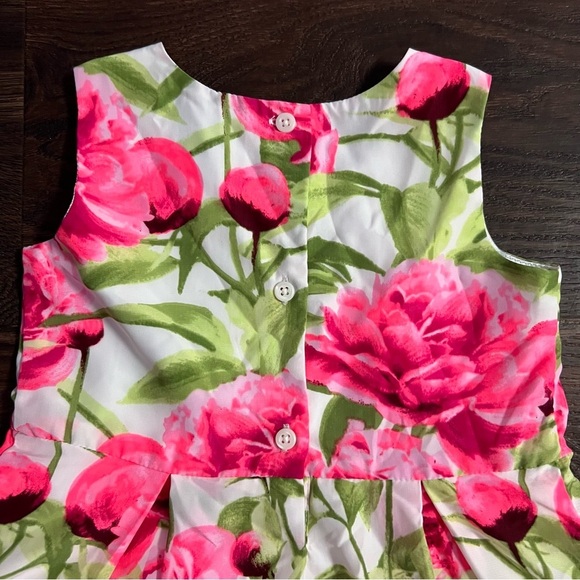 The Children’s Place Toddler 2T Girls Floral Dress Pink Peonies - Picture 9 of 9